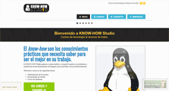 Desktop Screenshot of know-how-studio.com